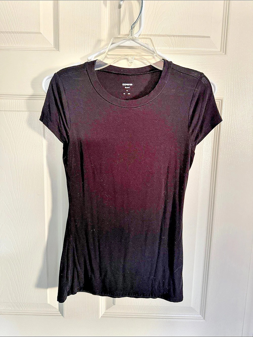 Express Short Sleeve Tee in Black Size XS